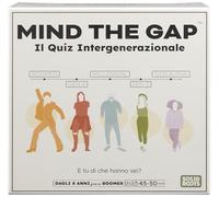 Spin Master Games, SolidRoots Mind the Gap Ultimate Connections, A Trivia Game for the Generations with New Gen Alpha Questions, 2,000 Trivia Questions, Family Game Night, 4+ Players, for Ages 8 & Up