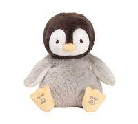 GUND Kissy Pinguino Peluche Interattivo | Canta e Parla in Italiano o Tedesco | Muove Le Ali | Peluche di 30.5 cm | Peluche per Bambini da 10 Mesi