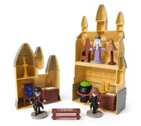 HARRY POTTER Mini Playset HOGWARTS Figure 7cm HARRY HERMIONE SILENTE SPIN MASTER
