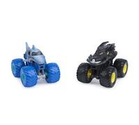 Spin Master Monster Jam Batmobil vs. Megalodon 2er-Pack Maßstab 1 64 6065293