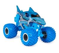 Monster Jam, Megalodon Monster Truck, veicolo da collezione in scala 1:24, giocattolo per bambini dai 3 anni in su