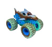 Monster Jam, Mud Blasters, Blue Thunder, camion cambia colore, veicolo in metallo a scala 1:64, giocattoli per ragazzi e ragazze a partire da 3 anni