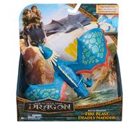 Spin Master New Action Figure Battle Dragons Deadly Nadder Fuoco