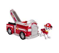 Spin Master Nickelodeon, Paw Patrol Personaggio con Veicolo, Marshall e Il Suo Camion dei Pompieri