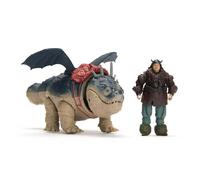 Dragon Trainer - Drago e vichingo Gronckle e Gambedipesce