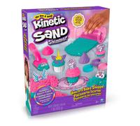 Spin Master Kinetic Sand Shimmer Set Laboratorio di Pasticceria Unicorno con Accessori 453 g