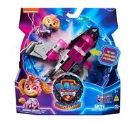 Paw patrol, jet di skye tematizzato paw patrol: il super film, con luci e suoni, giochi paw patrol per bambini e bambine, 3+ anni