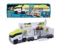 Paw patrol jungle patroller con ascensore, effetti sonori e spazio per 6 veicoli - include ryder e atv