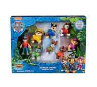 Paw patrol: jungle pups gift pack,con 8 personaggi