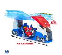 PAW Patrol , Paw Patroller Trasformabile con Lanciatore per Veicoli, Luci e Suoni, Include un Personaggio di Ryder e il Quad Giocattolo, Nuova Versione, Giocattoli per Bambini e Bambine, 3+ Anni