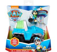 Spin Master PAW Patrol Veicolo Base Rex Dino Rescue Mezzo con Personaggio