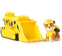 Paw Patrol, Bulldozer di Rubble, Veicolo e Personaggio Rubble, Giochi Bambini, 3+ anni