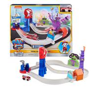 Paw Patrol, Pista per Macchinine Total City Rescue con Veicolo di Marshall Film, Scala 1:55, Giocattoli per Bambini dai 3 Anni in su