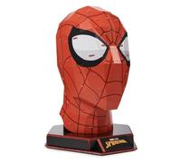 Spin Master Puzzle 82 pz Maschera 4D Build 12 16x16x22,2cm) MARVEL SPIDERMAN