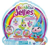Spin Master Rainbow Jellies, Kit per creazioni con 25 sorprese per Morbidi Personaggi Fai da Te, per Bambini dai 6 Anni in su
