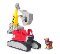 Rubble & Crew, Mega autogru di Charger, Veicolo Giocattolo con Personaggio Charger e 2 Attrezzi Rimovibili, Giocattoli Paw Patrol per Bambini e Bambine dai 3 Anni in su