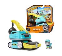 Rubble & Crew , Veicolo da lavoro di Motor, Palla demolitrice con personaggio da collezione, giocattoli per bambini dai 3 anni in su