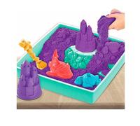 Kinetic Sand - Zandbak-set met 454 g paars speelzand (PRESALE 30 augustus 2023)