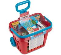 Melissa & Doug Carrellino della Spesa con Cibo Finto, Carrello Giocattolo con Ruote e Manico, Set Supermercato per Bambini con Lista Spesa, Gioco di Ruolo e Imitazione, 11 Pezzi, 3+ Anni