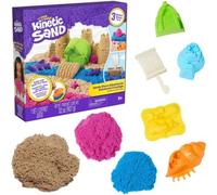Spin Master SPM6076422 Kinetic Sand - Set Castelli 3 in 1