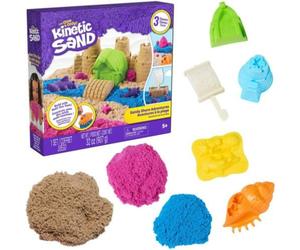Spin Master SPM6076422 Kinetic Sand - Set Castelli 3 in 1