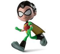 Teen Titans Go! Twisty Titans, Robin, Action figure flessibile, giocattoli per bambini per ragazzi e ragazze dai 4 anni in su