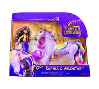 Accademia Unicorno Unicorno Luminoso Wildstar Con Bambola Sophia 24cm