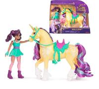 Unicorn Academy, Ava & Leaf Set with 2 Riding Accessories and Hair Styling Tool,