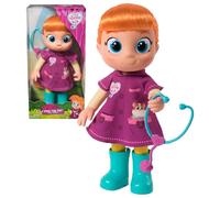 Vida the Vet Valigetta con 5 accessori veterinari, 1 bambola di peluche popcorn e adesivi, per giocare a fingere di vestire, giocattoli per bambine dai 3 anni in su, multicolore (Spin Master 6069852)