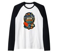 Spin Serve Reset Tennistavolo Maglia con Maniche Raglan