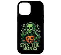 Spin the Bones DJ Skeleton Custodia per iPhone 12 Pro Max