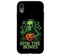 Spin the Bones DJ Skeleton Custodia per iPhone XR