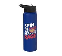 Spin The Cage - Citazione divertente Bingo Stainless Steel Insulated Water Bottle