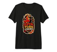 Spin Turn Count Danza Passi Ritmo Maglietta Premium