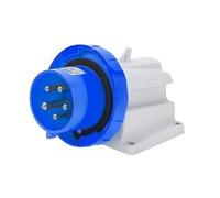 Spina fissa da parete Gewiss 2P+T 16A IP67 blù 220V GW60426