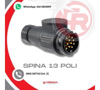 Spina a 13 Poli e Presa a 13 Poli Universali Carrelli Appendice Camper Camion