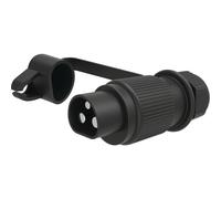 Spina a 3 poli - secondo DIN 9680 con attacco a vite PG, attacco a spina piatta
