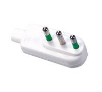 Spina a squadra Fanton Italiana 2X10A+T bianca 80030