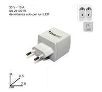 SPINA AD INTERMITTENZA PER LUCI DI NATALE A LED LUCE LAMPEGGIANTE ALBERO PRESEPE