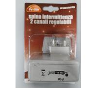 Spina ad Intermittenza x Luci di Natale IP20 2x500W incandescenza FP9806