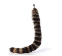 Spina anale 70 cm coda lunga perline anali butt plug metallo g-spot butt plug coaplay coda giocattoli del sesso anale