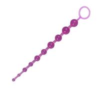 Spina anale Butt Plug Perle anali morbide lunghe Plug anale anale Clit Pull Ring Toys Accessori per adulti