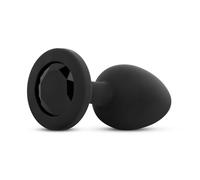 Easytoys Online Only Plug Anale con Cristallo - Nero