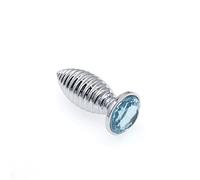 Spina anale Dimensione XS Plug anale Butt Plug Giocattoli del sesso anale Butt plug anale in metallo Plug anale S180 (6,5 cm * 2,3 cm)