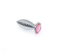 Spina anale Dimensione XS Plug anale Butt Plug Giocattoli del sesso anale Butt plug anale in metallo Plug anale S180 (6,5 cm * 2,3 cm)