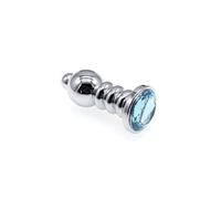 Spina anale Dimensione XS Plug anale Butt Plug Giocattoli del sesso anale Butt plug anale in metallo Plug anale S193 (6,5 cm * 2,3 cm)