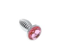 Spina anale Dimensione XXS Plug anale Butt Plug Giocattoli del sesso anale Butt plug anale in metallo Plug anale S167 (5cm*1.8cm)
