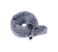 Spina anale Può piegare la coda Butt Plug Giocattoli del sesso anale Coda Butt Plug anale Plug anale in metallo W1004