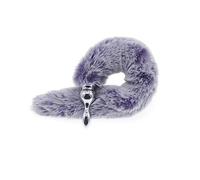 Spina anale Può piegare la coda Butt Plug Giocattoli del sesso anale Tail Butt Plug anale Plug anale in metallo W1006