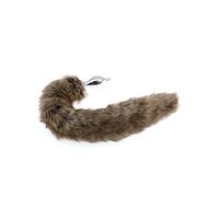 Spina anale Può piegare la coda Butt Plug Giocattoli del sesso anale Tail Butt Plug anale Plug anale in metallo W1023